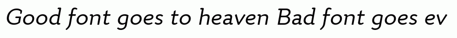 Quiza Pro Italic