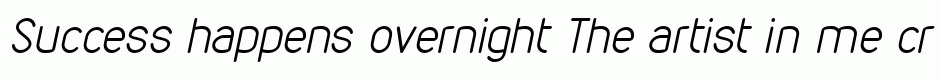 VDS Thin Italic