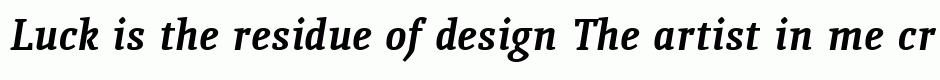 Quiroga Serif Bold Italic