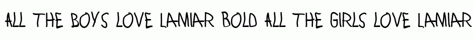 Lamiar Bold