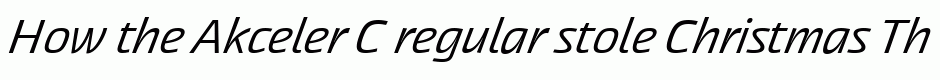 Akceler C regular