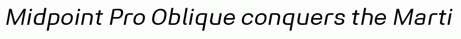 Midpoint Pro Oblique