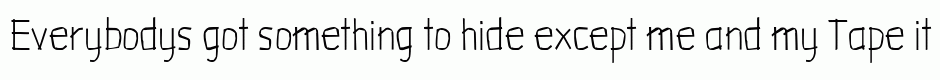 Tape it