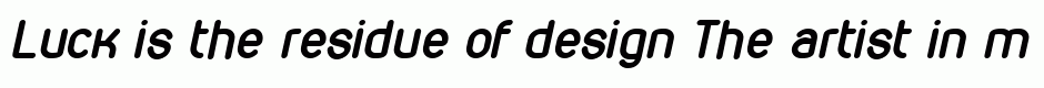 VDS Bold Italic