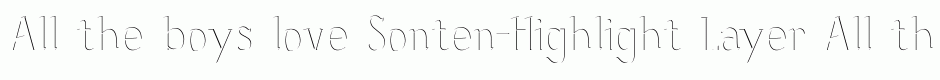 Sonten-Highlight Layer