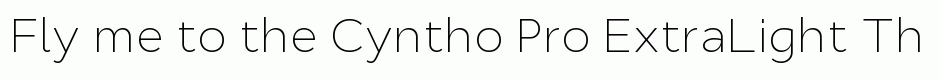 Cyntho Pro ExtraLight