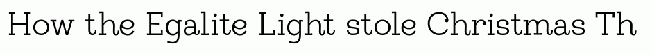 Egalite Light