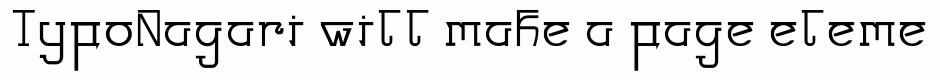 TypoNagari