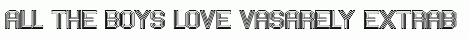 VASARELY extrabold