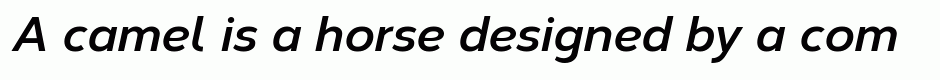 Corbert Bold Italic