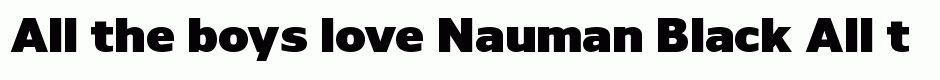 Nauman Black