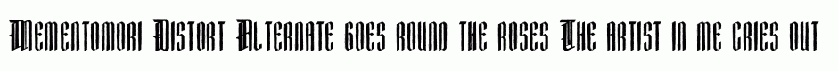 Mementomori Distort Alternate