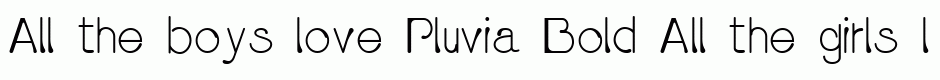 Pluvia Bold