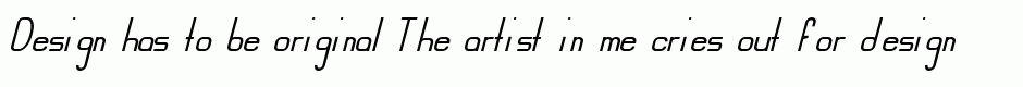 Mahsuri Italic