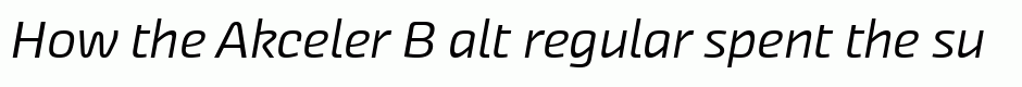 Akceler B alt regular