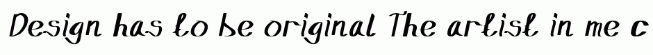Torame Handwriting Italic