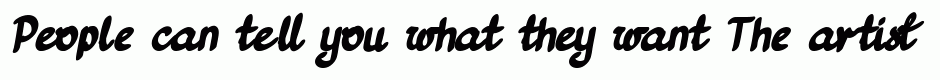 Pan Cake italic