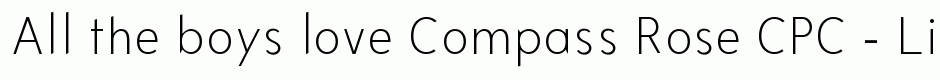 Compass Rose CPC - Light