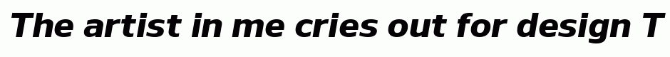 Nauman ExtraBold Italic