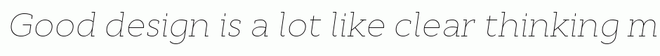 Cyntho Slab Pro Thin Italic