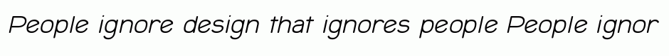 Jane light italic