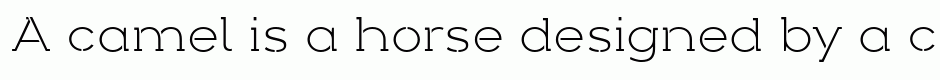 Arkibal Serif Stencil Light