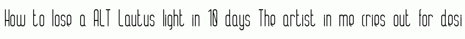ALT Lautus light