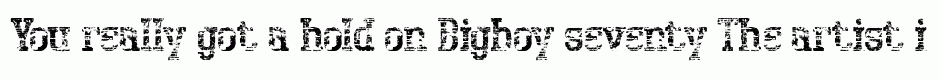 Bigboy seventy
