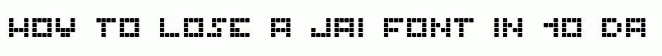 Jai Font