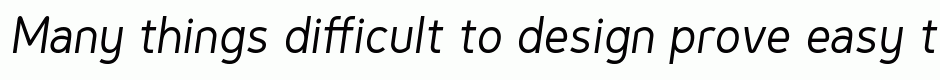 Genius Regular Italic