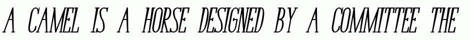 Bunga Cengkih Italic