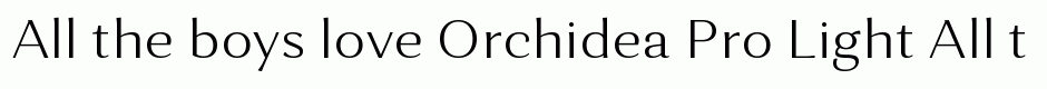 Orchidea Pro Light