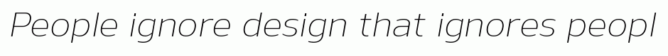 Nauman Light Italic
