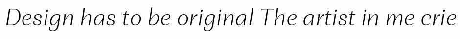 Orchidea Pro ExtraLight Italic