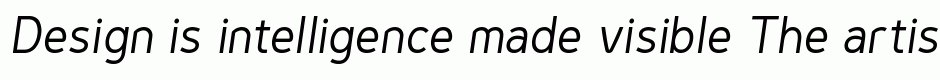 Genius Regular Italic