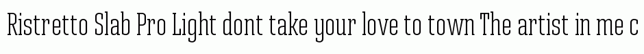 Ristretto Slab Pro Light