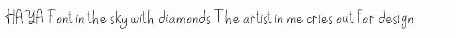 HAYA Font