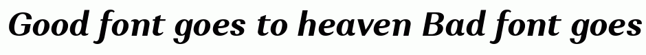 Alethia Pro Bold Italic