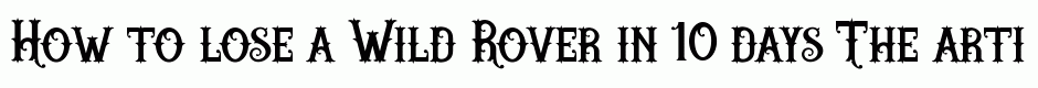 Wild Rover