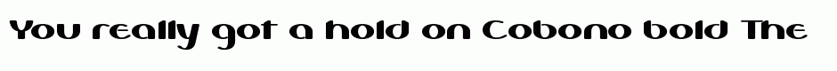 Cobono bold