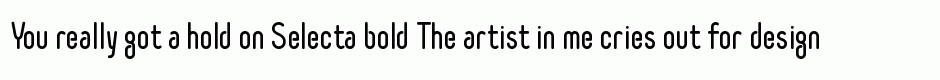 Selecta bold