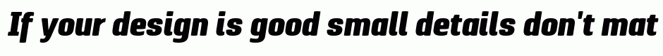 Pancetta Pro Black Italic