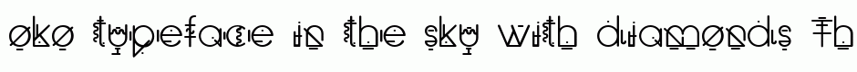 oko typeface