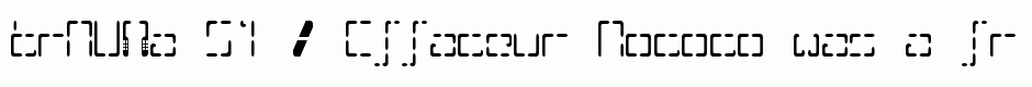 trAUMa 51 / Effaceur Rococo