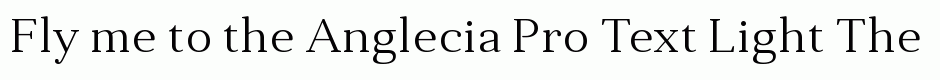 Anglecia Pro Text Light