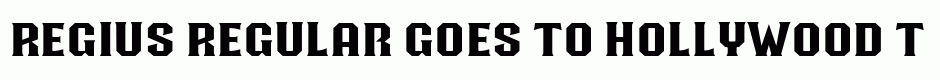 Regius Regular