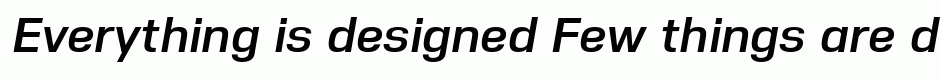 Nuber Bold Italic