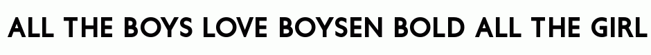 Boysen Bold