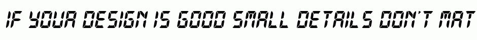 Stopwatch Italic