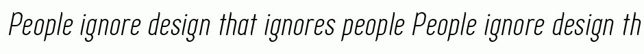 Zoo300 Light Italic